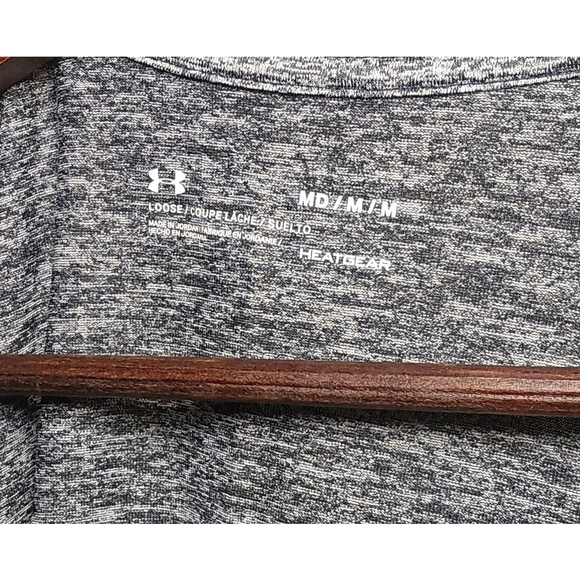 Women's Under Armour Gray & Blue Short Sleeve Tee M - Picture 4 of 4